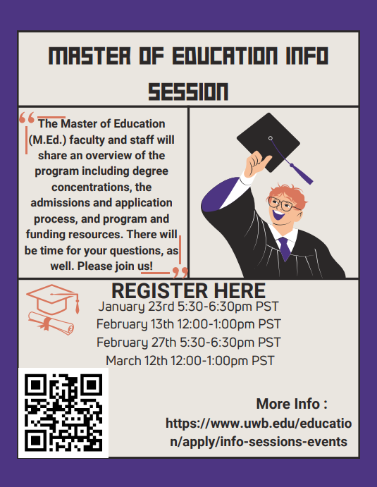 Master of education info session